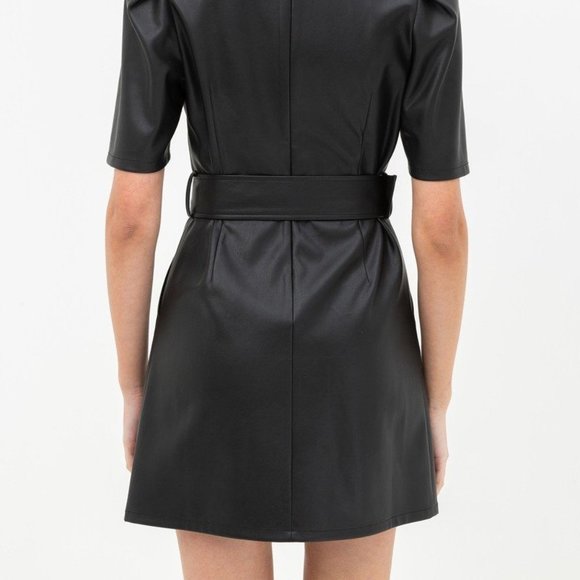 🎀Pleather Dress🎀 - Picture 4 of 4